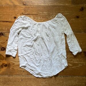 Don’t ask why - white long sleeve (OS)